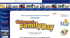 Desktop Screenshot of clairemontfamilyday.com